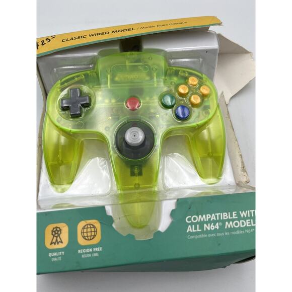 N64 - CONTROLLER FOR N64 (CYANINE/JUNGLE) TOMEE - Picture 6 of 9